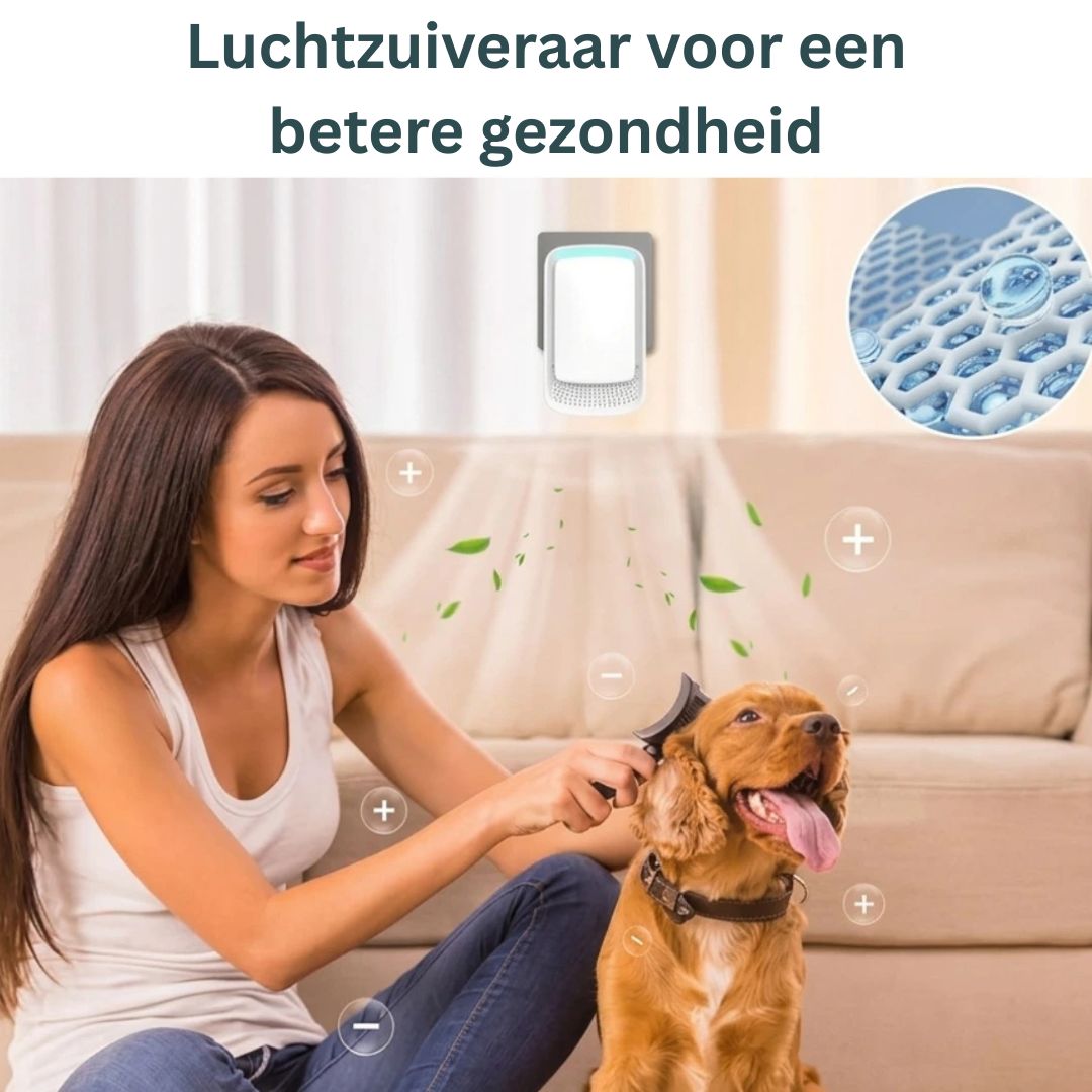 FreshGuard luchtreiniger — weg met hondengeur en kattengeur | Maison Pets