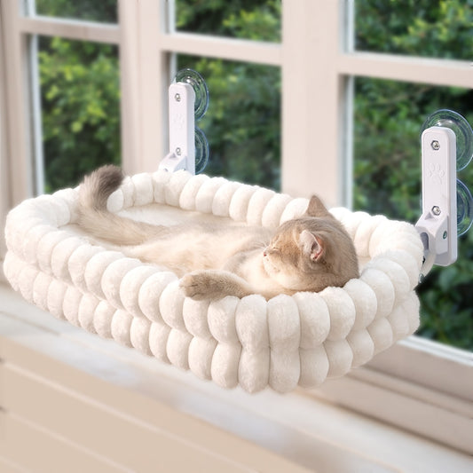 Kattenhangmat voor het raam met zuignappen, hoofdafbeelding