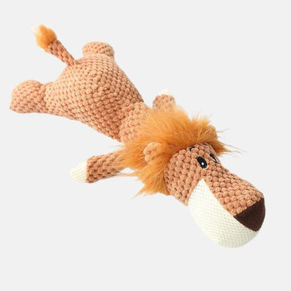 PlushHunt pluchen hondenspeelgoed olifant — apporteerspeelgoed met ingebouwde pieper