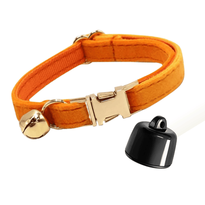 Bluetooth tracker hond kat — maatvergelijking maat S en L halsband