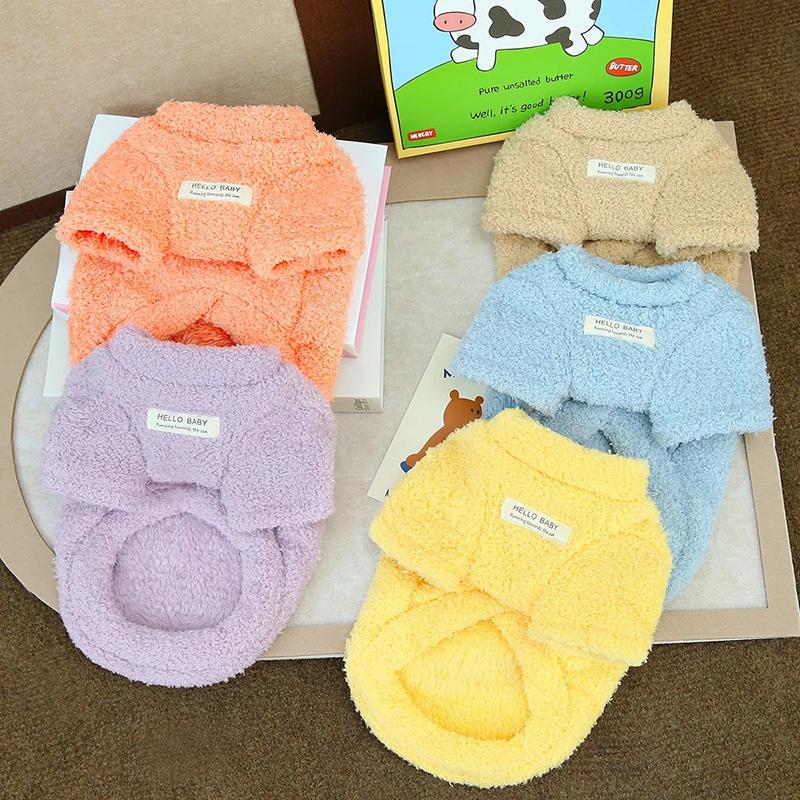 Pluche hondentrui — warm voor herfst en winter, kleine honden en puppy's