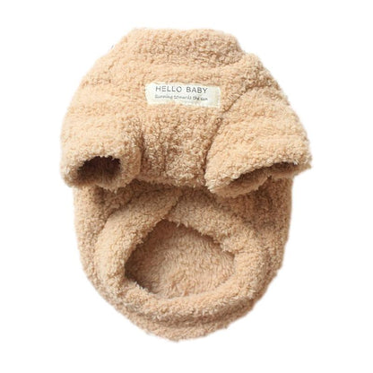 Pluche hondentrui — warm voor herfst en winter, kleine honden en puppy's