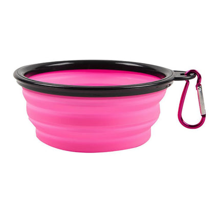 FoldBowl reisbak hond en kat — opvouwbare eet- en drinkbak voor onderweg