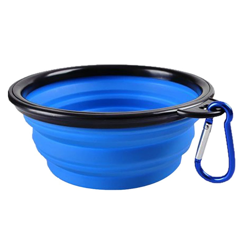 FoldBowl reisbak hond en kat — opvouwbare eet- en drinkbak voor onderweg