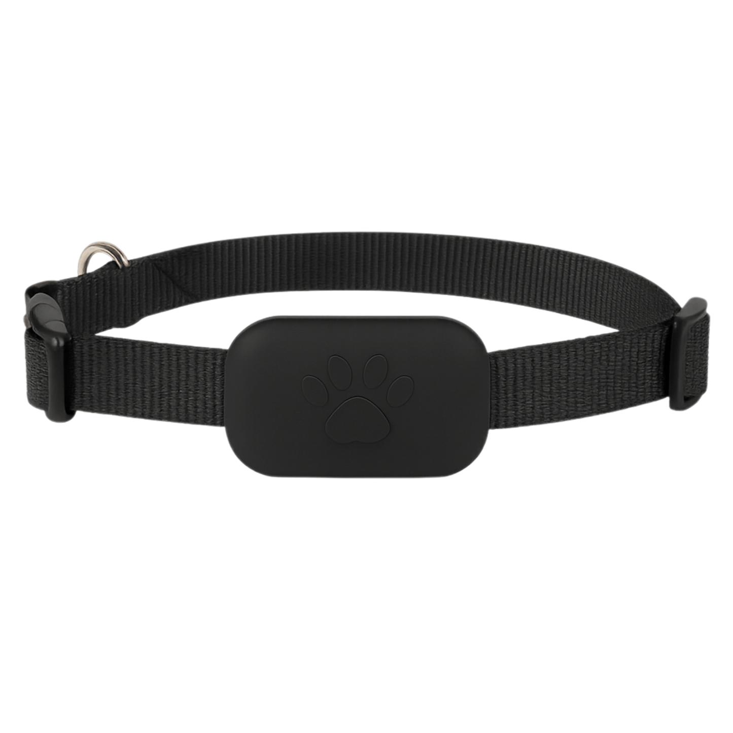 PetTrack GPS-tracker voor honden en katten — productoverzicht zwart model