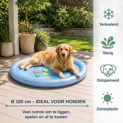 AquaPlay watermat – Verkoelende speelmat voor hond & kat
