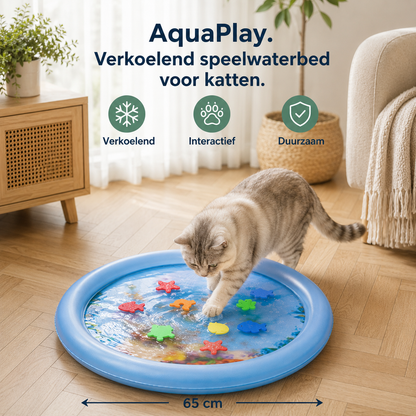 AquaPlay watermat – Verkoelende speelmat voor hond & kat