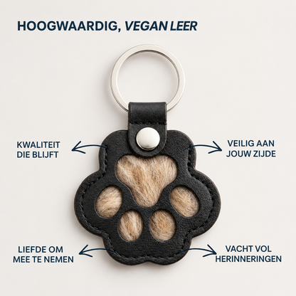 FurKeep sleutelhanger — Een stukje van je huisdier, altijd bij je.