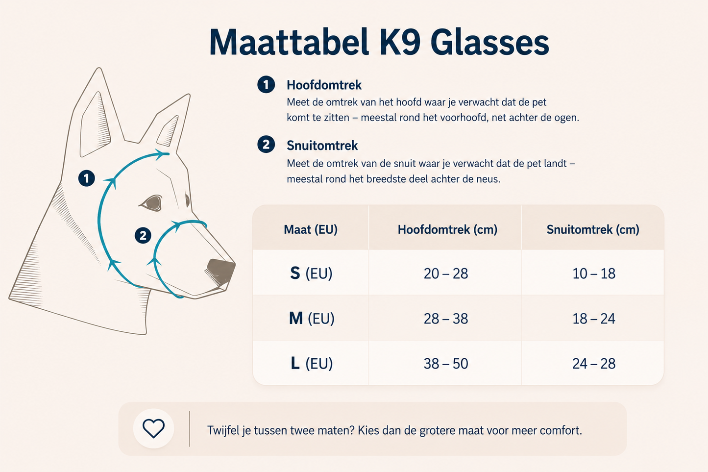 K9 Glasses hondenbril — all-weather sport- en zonnebril