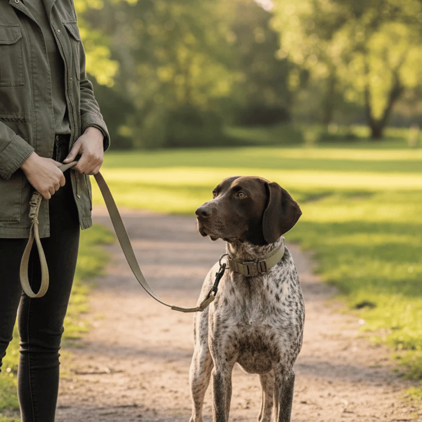 Hondenhalsband riem hond — zwarte set maat L om nek grote hond