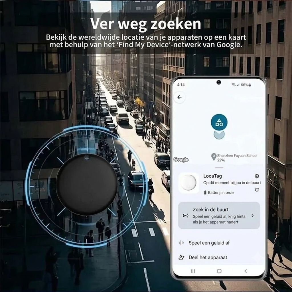 PawFind kattenhalsband met tracker — altijd te vinden, geen abonnement