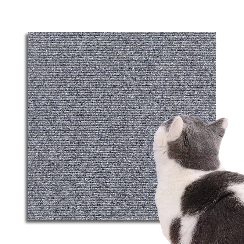 ScratchShield krabmat detail ribbelstructuur — trekt katten aan van de bank
