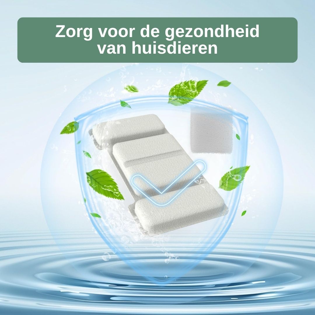 AquaFlow Vervangingsfilters voor drinkfontein - Altijd schoon gefilterd water voor jouw huisdier