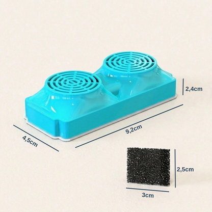 Vervangingsfilters AquaFlow drinkfontein hond 4L  — altijd schoon drinkwater