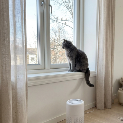 Luchtreiniger huisdieren met HEPA-filter — minder haar en geur