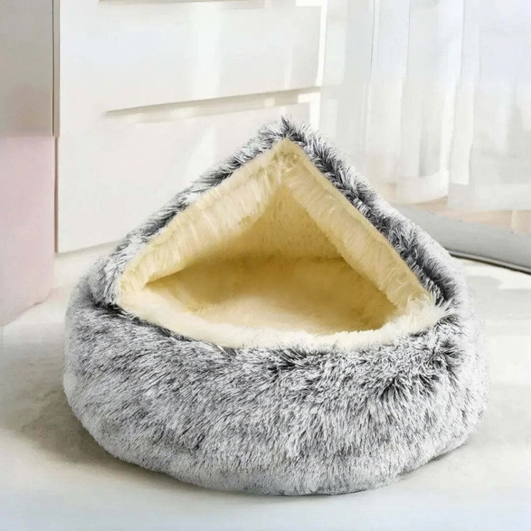 PetNest honden- en kattenbed — hoge randen, machinewasbaar