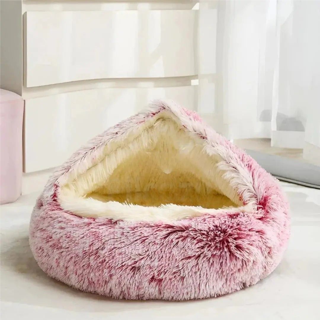 PetNest honden- en kattenbed — hoge randen, machinewasbaar