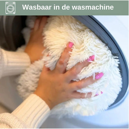 PetNest honden- en kattenbed — hoge randen, machinewasbaar