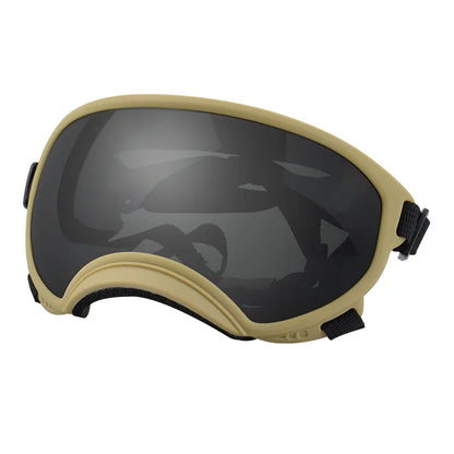 SunShades hondenbril kleur rood — stijlvolle bril voor hond buiten