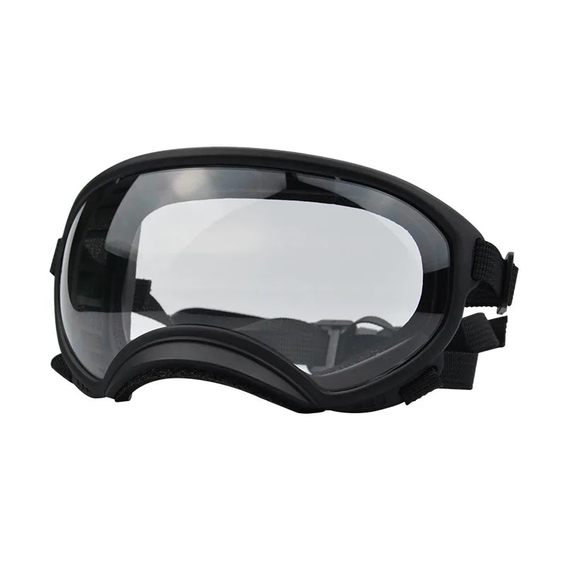 SunShades hondenbril kleur geel — opvallende hondenzonnebril outdoor