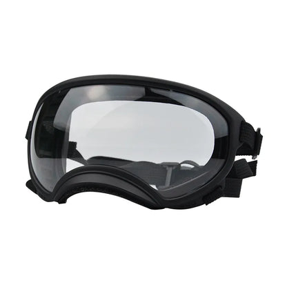 SunShades hondenbril kleur geel — opvallende hondenzonnebril outdoor
