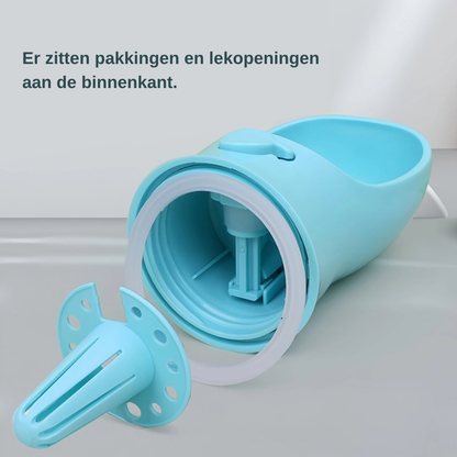 HydraBuddy 2 in 1 drinkfles - fris water en voer voor onderweg.