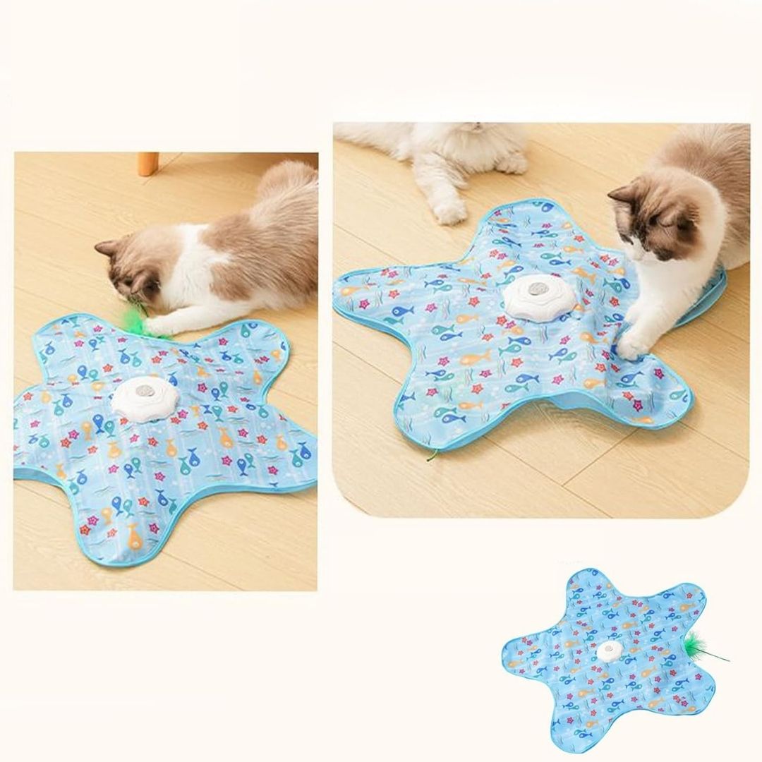 HuntMat - interactieve speelmat mat die je kat echt bezig houdt.