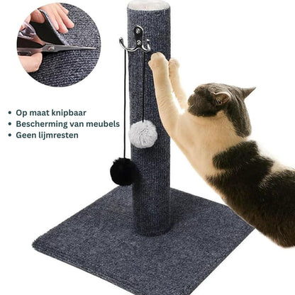 ScratchShield krabmat close-up sisal oppervlak — stevig voor intensieve krabbers