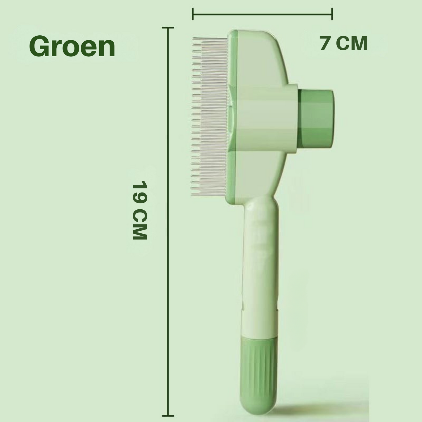 Groomly™ Kam - Verwijdert moeiteloos losse haren en klitten voor een gezonde vacht