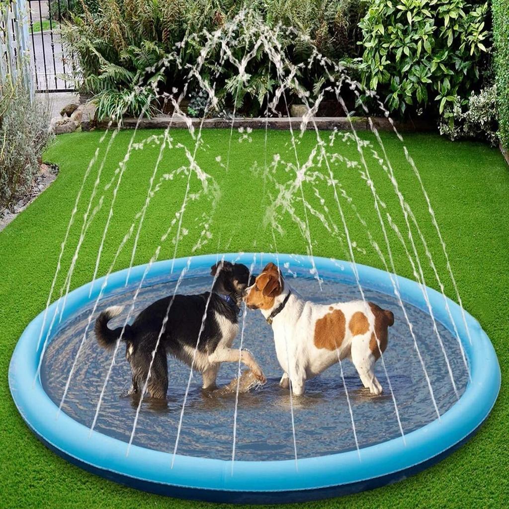 SplashPaw speelfontein- Waterpret en koelte voor jouw hond.