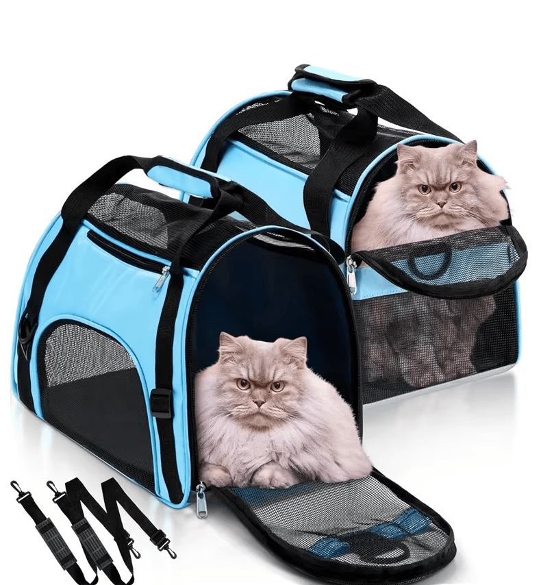 Opvouwbare draagtas voor kat en hond