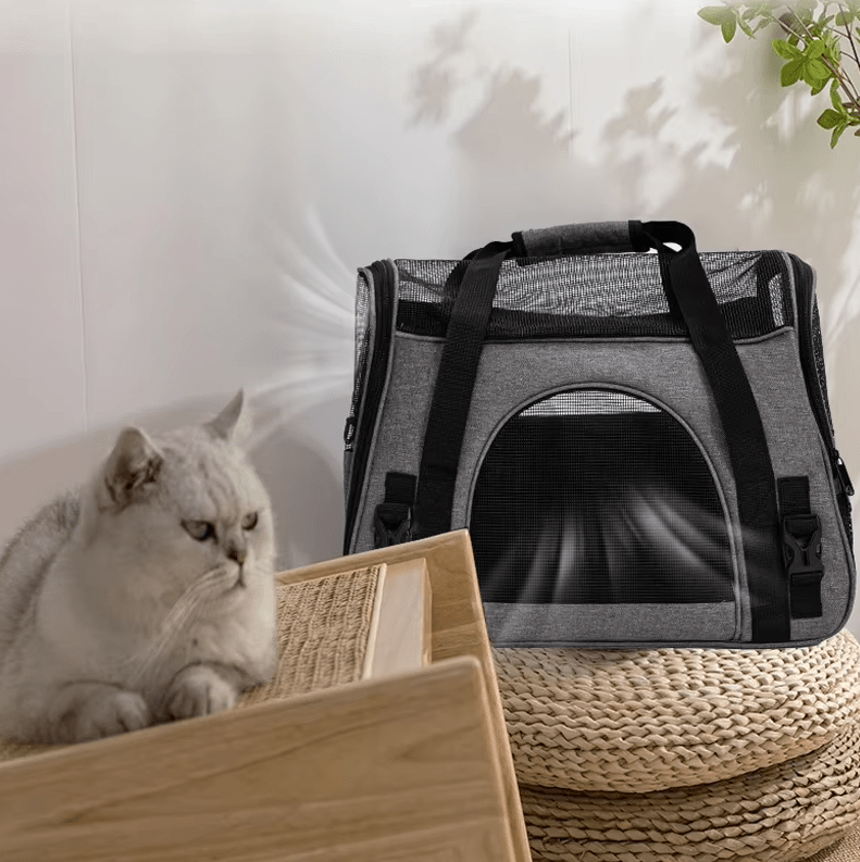 Opvouwbare draagtas voor kat en hond