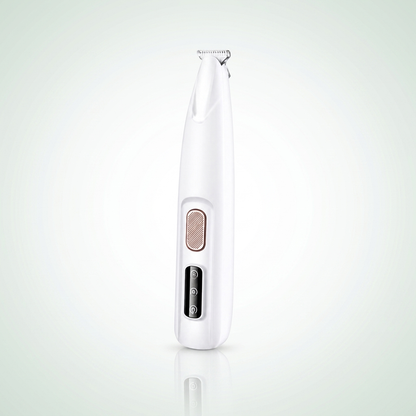 PetTrim trimmer hond en kat wit — stille trimmer voor poten en gevoelige zones