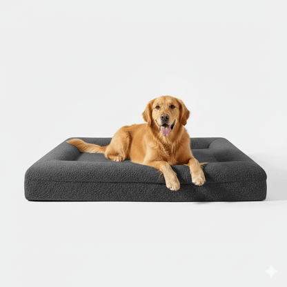 Orthopedisch hondenbed geheugenfoam — steun voor stijve gewrichten