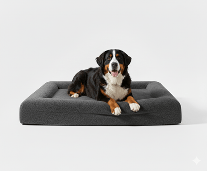 Orthopedisch hondenbed geheugenfoam — steun voor stijve gewrichten