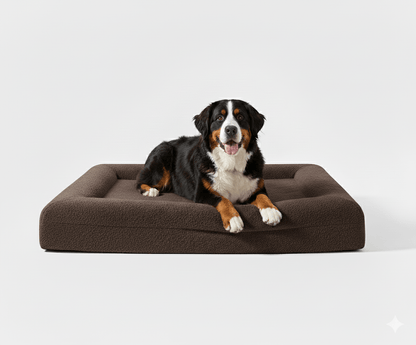 Orthopedisch hondenbed geheugenfoam — steun voor stijve gewrichten