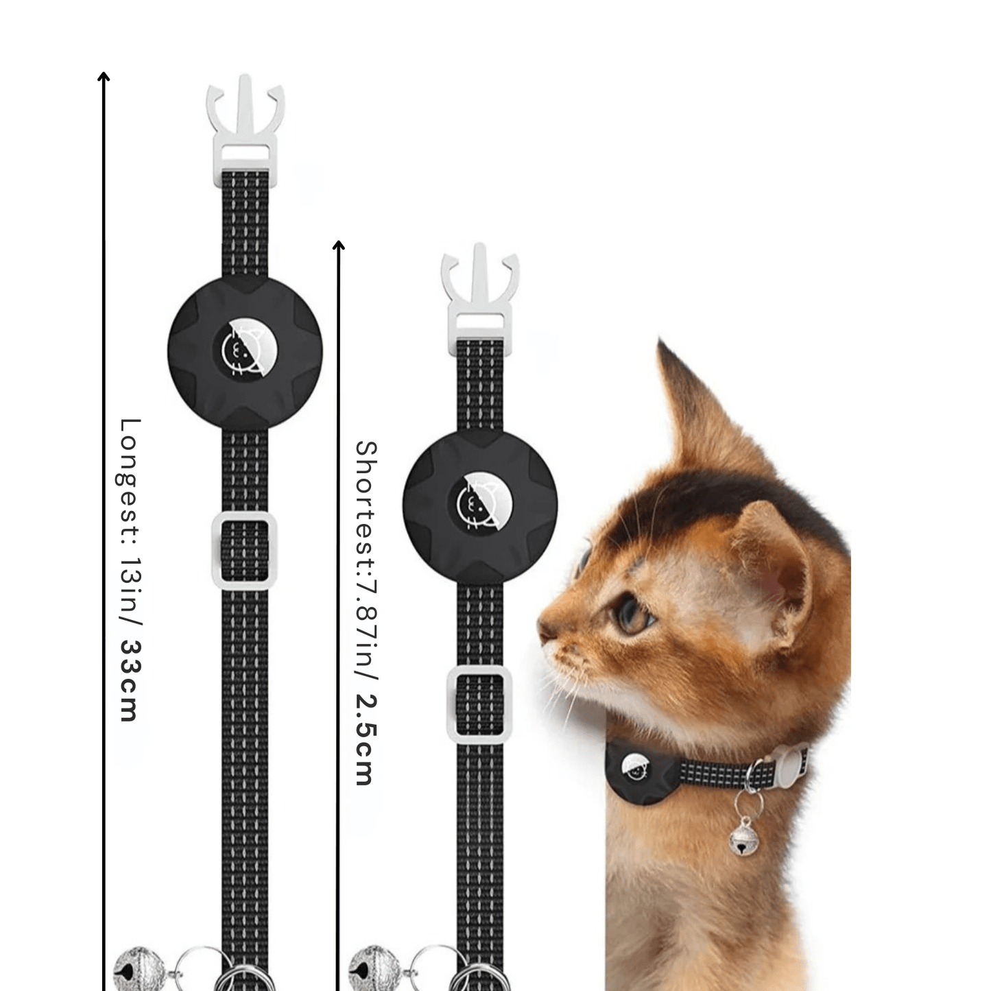 PawFind kattenhalsband met tracker — altijd te vinden, geen abonnement