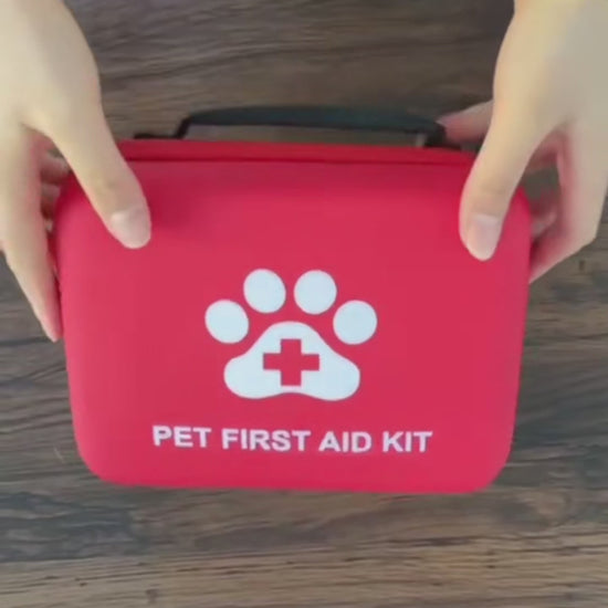 EHBO-kit voor hond en kat — video met overzicht van alle 53 items