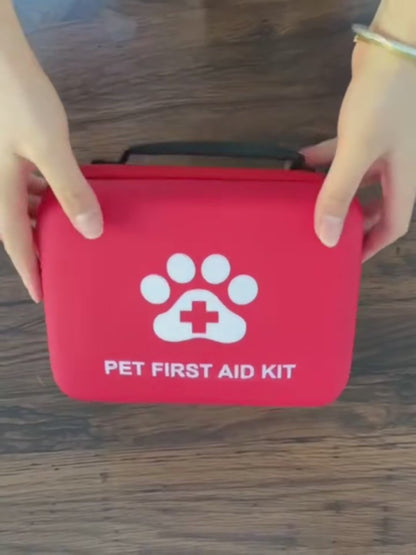 EHBO-kit voor hond en kat — video met overzicht van alle 53 items