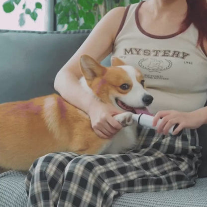 TrimZen elektrische nagelvijl hond en kat — stil, met LED-verlichting