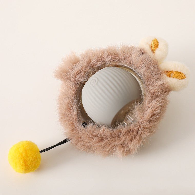 ChaseBall™ - De interactieve speelbal die verveling doorbreektMaison Pets5737856766887-V2Plushe / Grijs