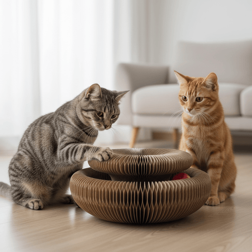Magic Krabbord krabspeelgoed kat — sisal krabplank met speelbal en ligplek