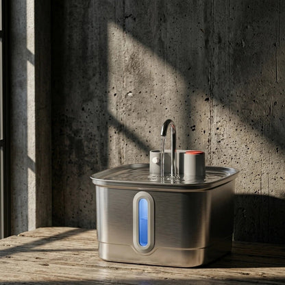 AquaFlow™ draadloze fontein. Altijd vers en gefilterd water.Maison PetsWF-F9-V1-B2