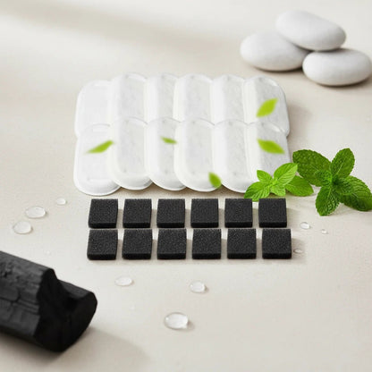 Vervangingsfilters voor AquaFlow™ en PureDrink™ fonteinen - Altijd schoon gefilterd water voor jouw huisdierMaison Pets12x Filters voor 6 maanden