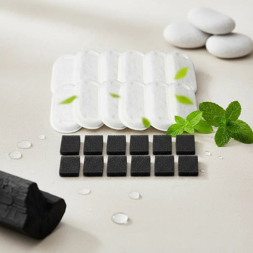 Vervangingsfilters voor AquaFlow™ en PureDrink™ fonteinen - Altijd schoon gefilterd water voor jouw huisdierMaison Pets12x Filters voor 6 maanden