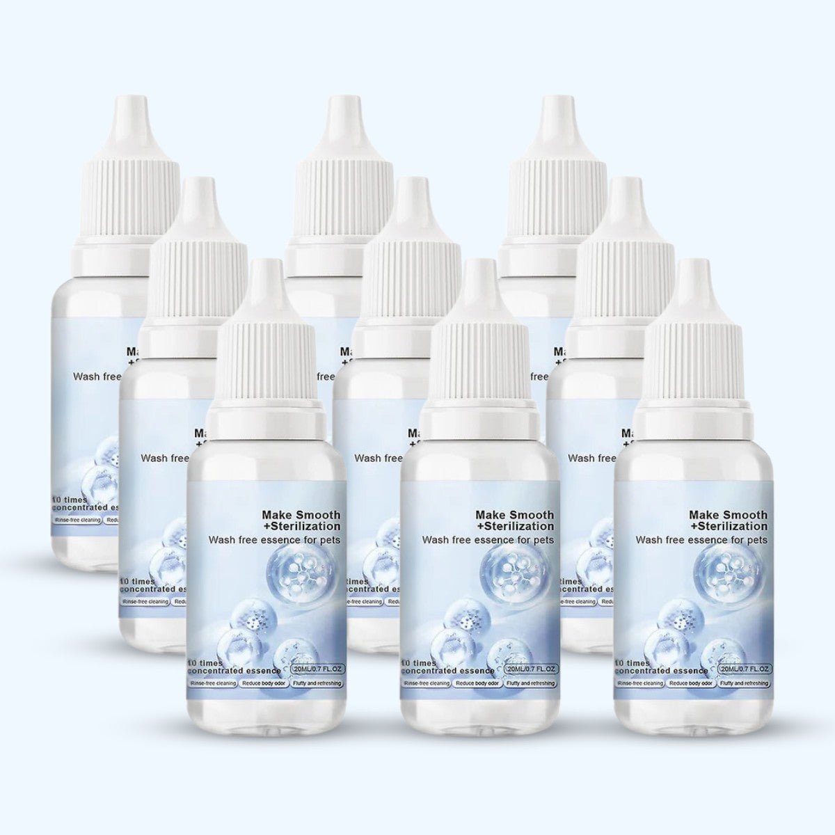 FreshCoat™ shampoo druppels - Schone vacht, zonder badMaison Pets036-0049 - Pack