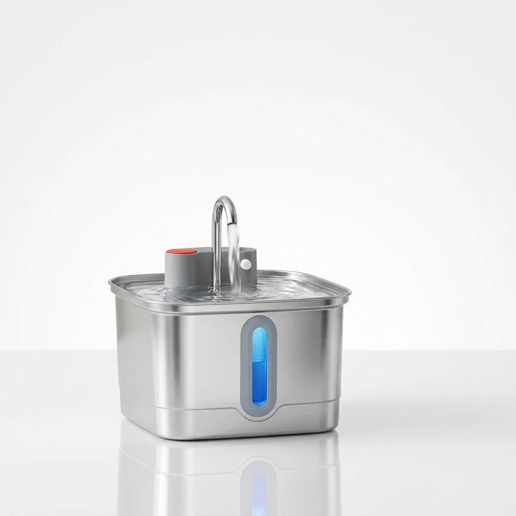 AquaFlow™ draadloze fontein. Altijd vers en gefilterd water.Maison PetsWF-F9-V1-B2