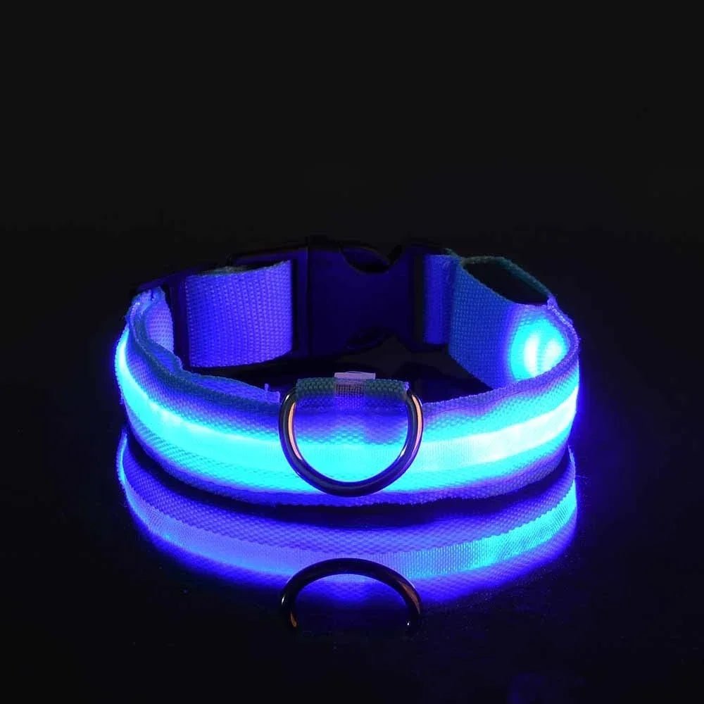 LumiGuard™ LED Halsband - Veilig en zichtbaar in het donkerMaison Pets22371VD1762219582-blue-XS-28-38cmBlauwXS (nekomvang: 28 - 34cm)