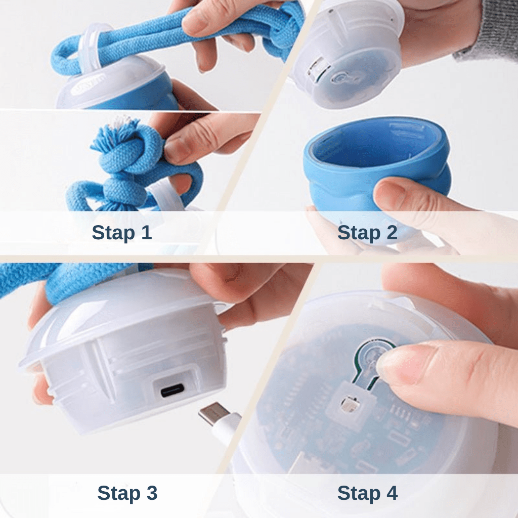 HuntBall™ - Interactief spel voor je hond, ook als jij er niet bij bent.Maison PetsLT10293171REDRood