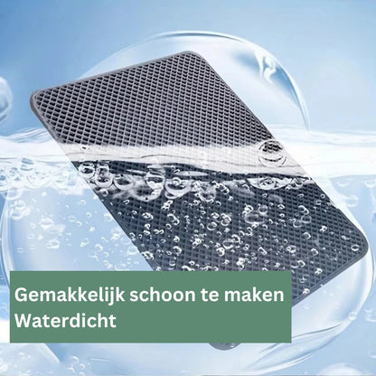 StepClean™ - Vangt kattengrit bij elke stapMaison PetsPF967-Small (30cmx30cm)-Jet BlackZwartSmall (30cmx30cm)